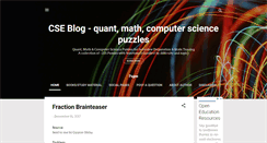 Desktop Screenshot of cseblog.com